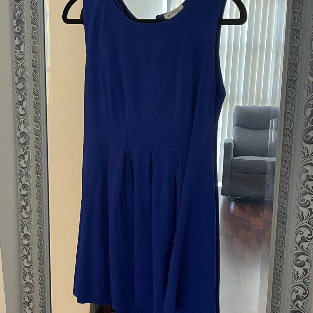 Blue version of the black dress posted earlier